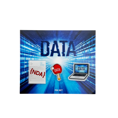 DATA Acrylic Pin Set