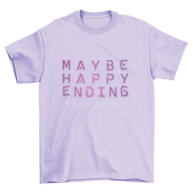 Title Tee (lavender)