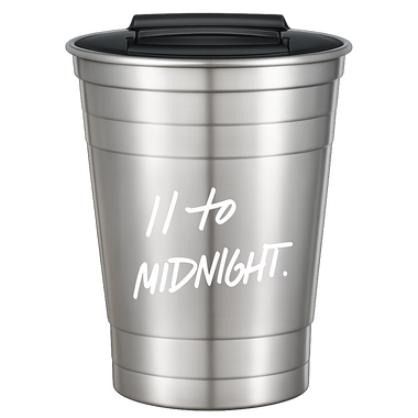 Silver Steel Insulated Tumbler