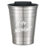 Silver Steel Insulated Tumbler