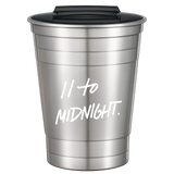Silver Steel Insulated Tumbler